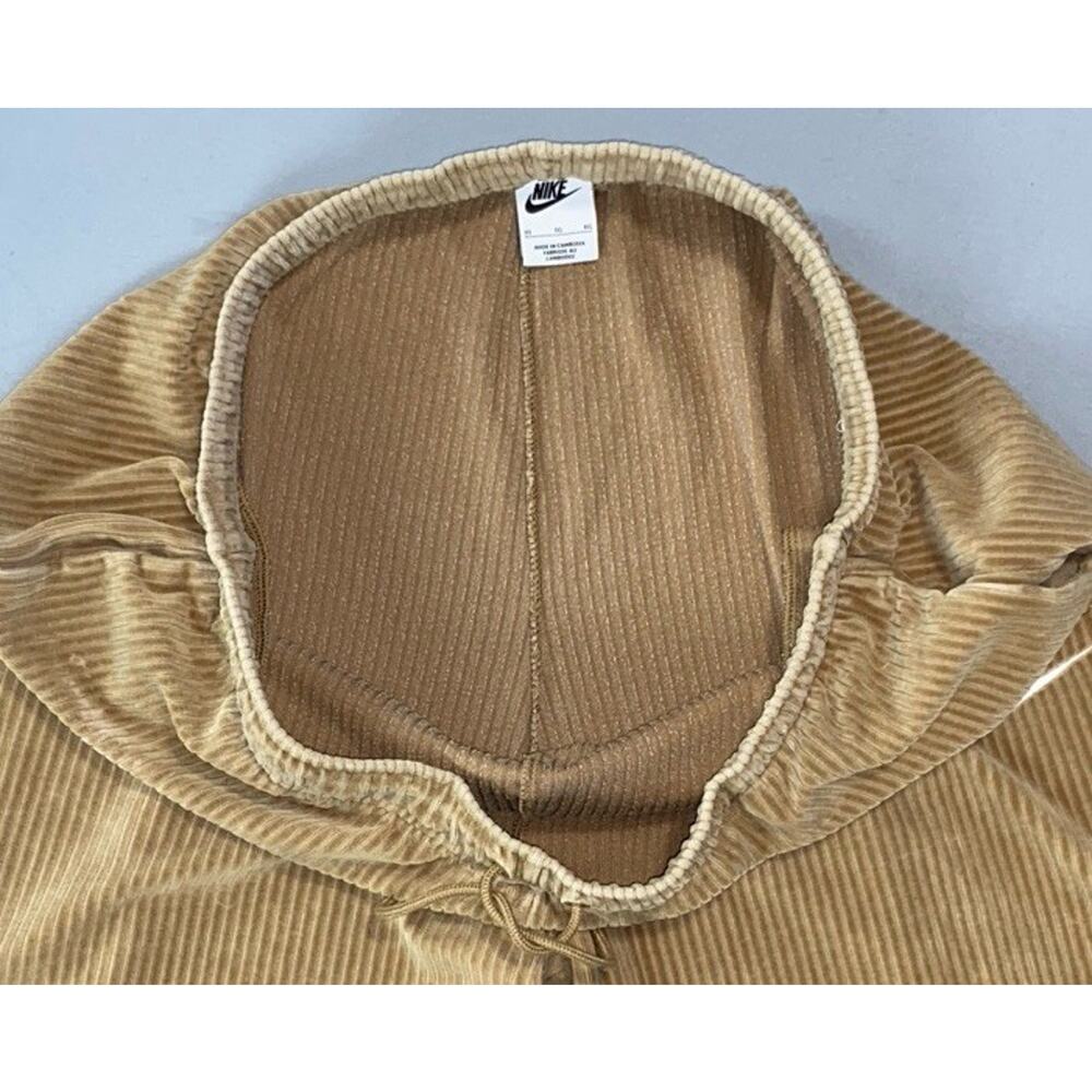 Nike DQ5921 Women's Ribbed Velour Wide Leg Corduroy Athletic Pants. XL, GUC! - Picture 7 of 9